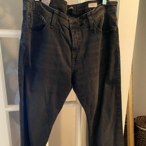 Mavi washes black denim